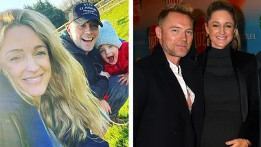 A very ecstatic Ronan Keating announces second baby with Storm