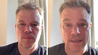 Matt Damon urges people to follow social distancing rules