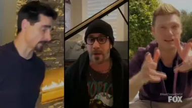 Backstreet Boys perform ‘I want it that way’ in living concert