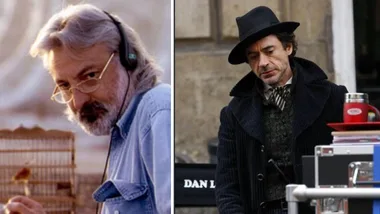 Andrew Jack coaches Robert Downey Jr on set of Sherlock Holmes