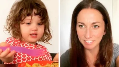 Veronica Milsom talks self-isolation with toddler