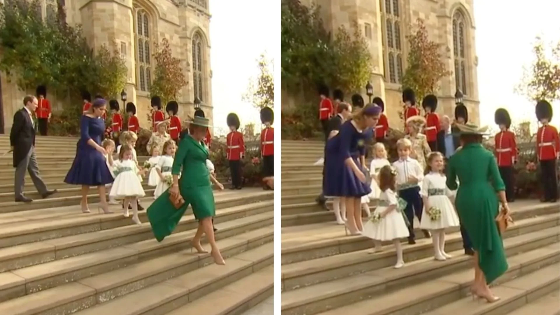 Theodora Williams asks Sarah Ferguson if she is the Queen