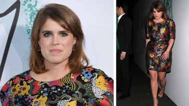 Princess Eugenie breaks royal protocol as she bares her knees