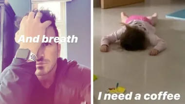 Peter Andre has a nightmare as kids rampage around the house