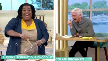 ‘It’s not normally this dry’: Holly and Phil in hysterics as Alison Hammond forgets eggs