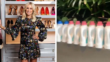 Roxy Jacenko flaunts her stockpile of 22 laundry detergent bottles