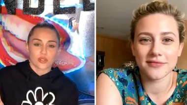 Miley Cyrus & Lili Reinhart have heart to heart about body dysmorphia