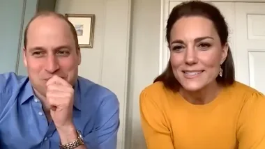 Kate Middleton & Prince William thank teachers with sweet video call