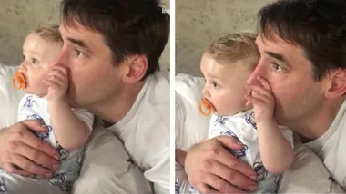 Amy Schumer and hubby Chris show their son his ‘first movie’