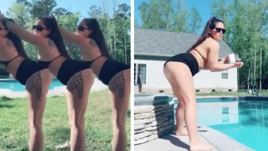 ‘Teen Mom’ star Jenelle Evans twerks in tiny bikini on TikTok