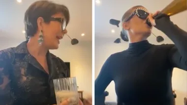 Kylie and Kris Jenner reenact Kourtney ABCDEFG speech on TikTok