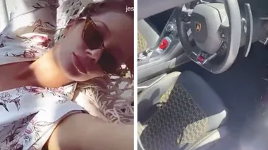 ‘It’s so hard being me’: MAFS’ Jessika takes Lamborghini out for a spin