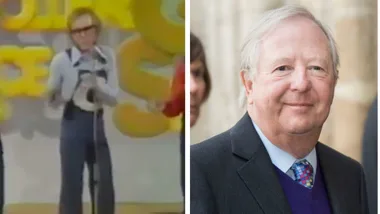 The Goodies sing ‘Funky Gibbon’ song on BBC One in 1975