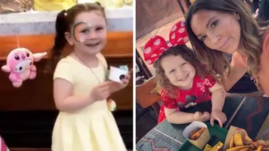 Former WAG Kyly treats daughter to ice-cream amid split from Michael