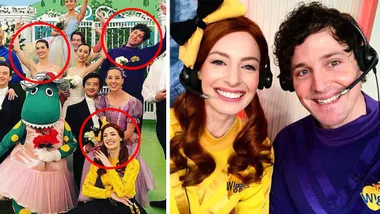 Lachy Gillespie’s girlfriend Dana on set with ex Emma Watkins