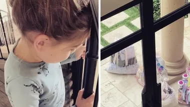 Kourtney Kardashian celebrates Easter with family during lockdown