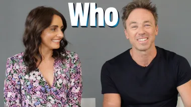 Pia Miranda and Kick Gurry reunite for WHO’s Rapid Fire Questions