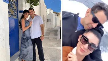 Dr. Paul Nassif cuddles up to wife Brittany Pattakos