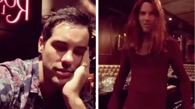 Jake Ellis flaunts dress with Megan Marx and role plays his worst dates