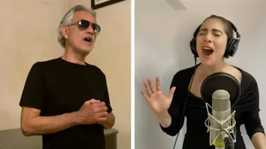 Lady Gaga leads closing set for One World with Andrea Bocelli