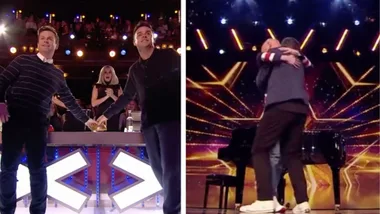 Ant and Dec give their golden buzzer to a comedy singer on BGT