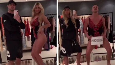 Christine McGuinness and Paddy hilarious gender-switch challenge