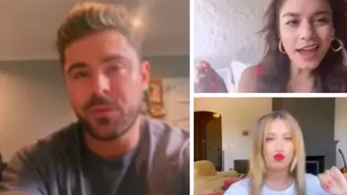 Zac Efron abandons HSM reunion sing-a-long due to poor WiFi