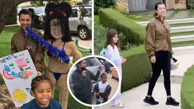 Inside Kourtney Kardashian’s social distancing birthday party