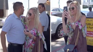 Ashley Mattingly in LA after hospitalised from laced marijuana