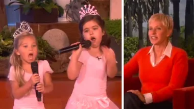Sophia Grace’s first appearance on Ellen performing a Nicki Minaj song