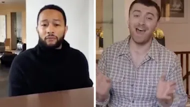 John Legend and Sam Smith perform Stand By Me cover