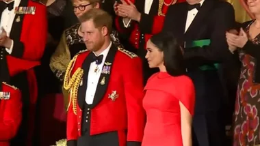 Harry and Meghan receive standing ovation in one of their final events
