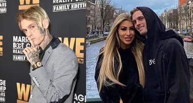 Aaron Carter reveals he’s expecting his first child with girlfriend Melanie Martin