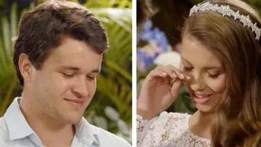Bindi Irwin and Chandler Powell exchange emotional wedding vows