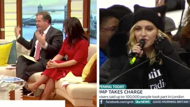Piers Morgan SLAMS Madonna over her comments on Donald Trump
