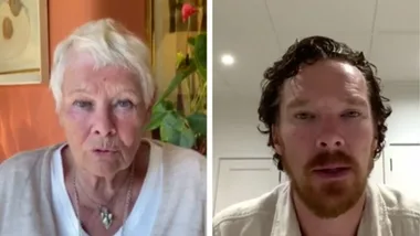 Judi Dench & Benedict Cumberbatch lead celeb message about COVID-19