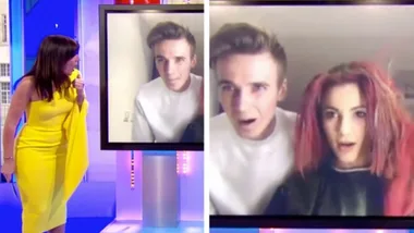 Joe Snugg cuts Dianne Buswell’s hair and it’s not the best