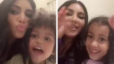 ‘I love you mommy!’ Kim Kardashian spends quality time with her kids