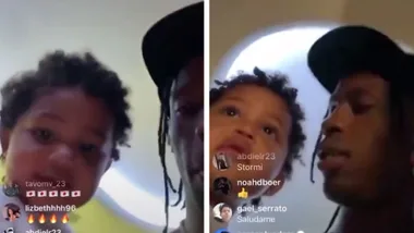 Travis Scott shares adorable video of Stormi saying ‘wassup’