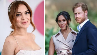 Lindsay Lohan gives warning to Harry and Meghan