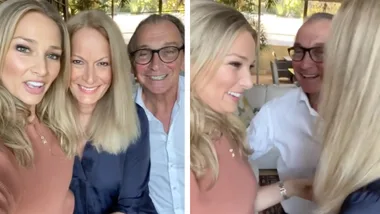 Moment Anna Heinrich revealed pregnancy news to her parents!