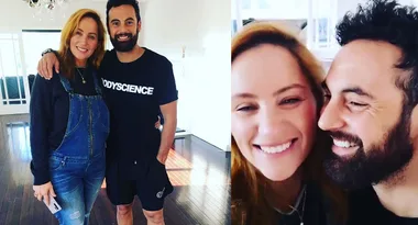 Jules Robinson and Cam Merchant move house