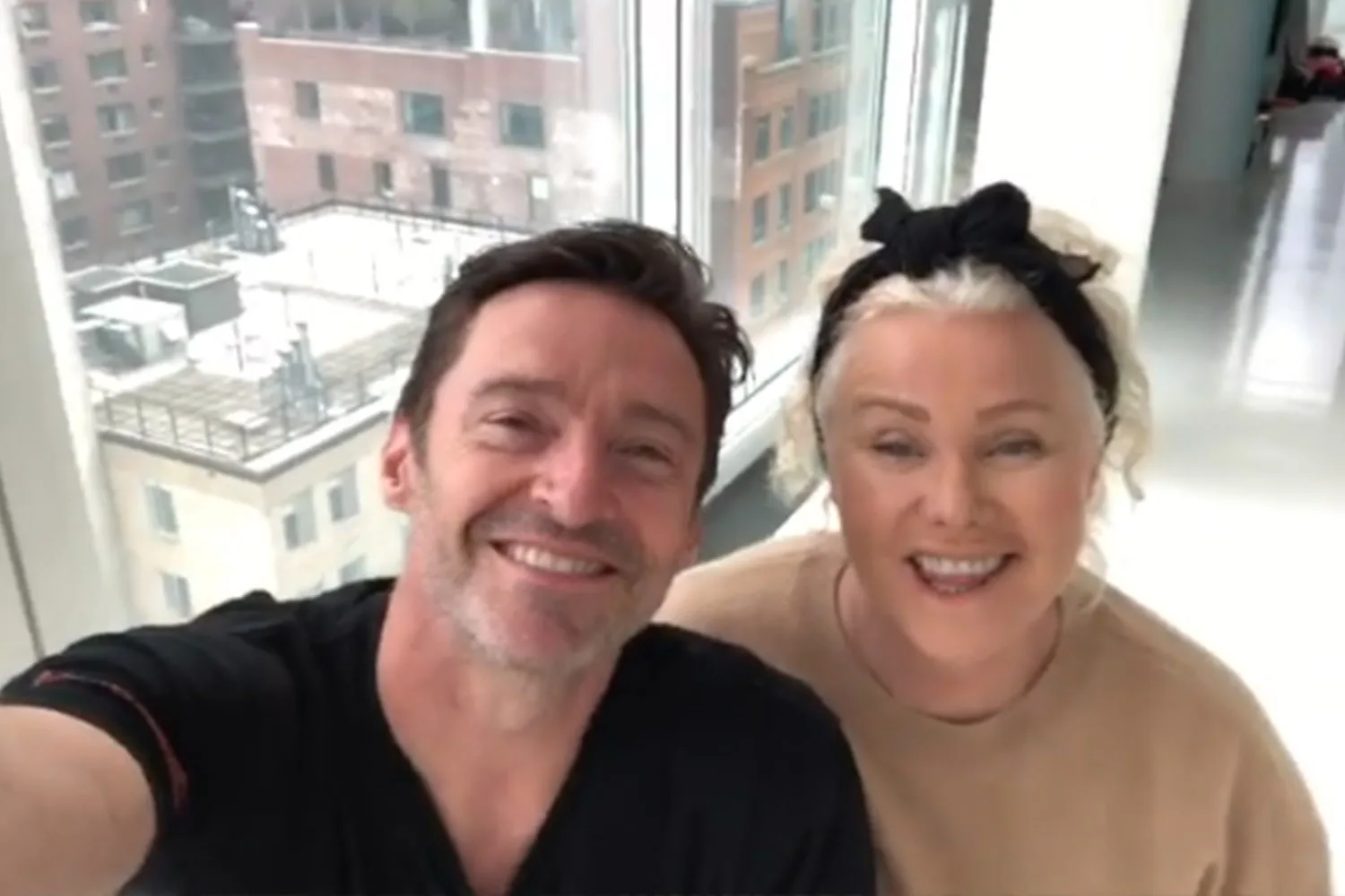 Hugh Jackman and Deborra-Lee Furness