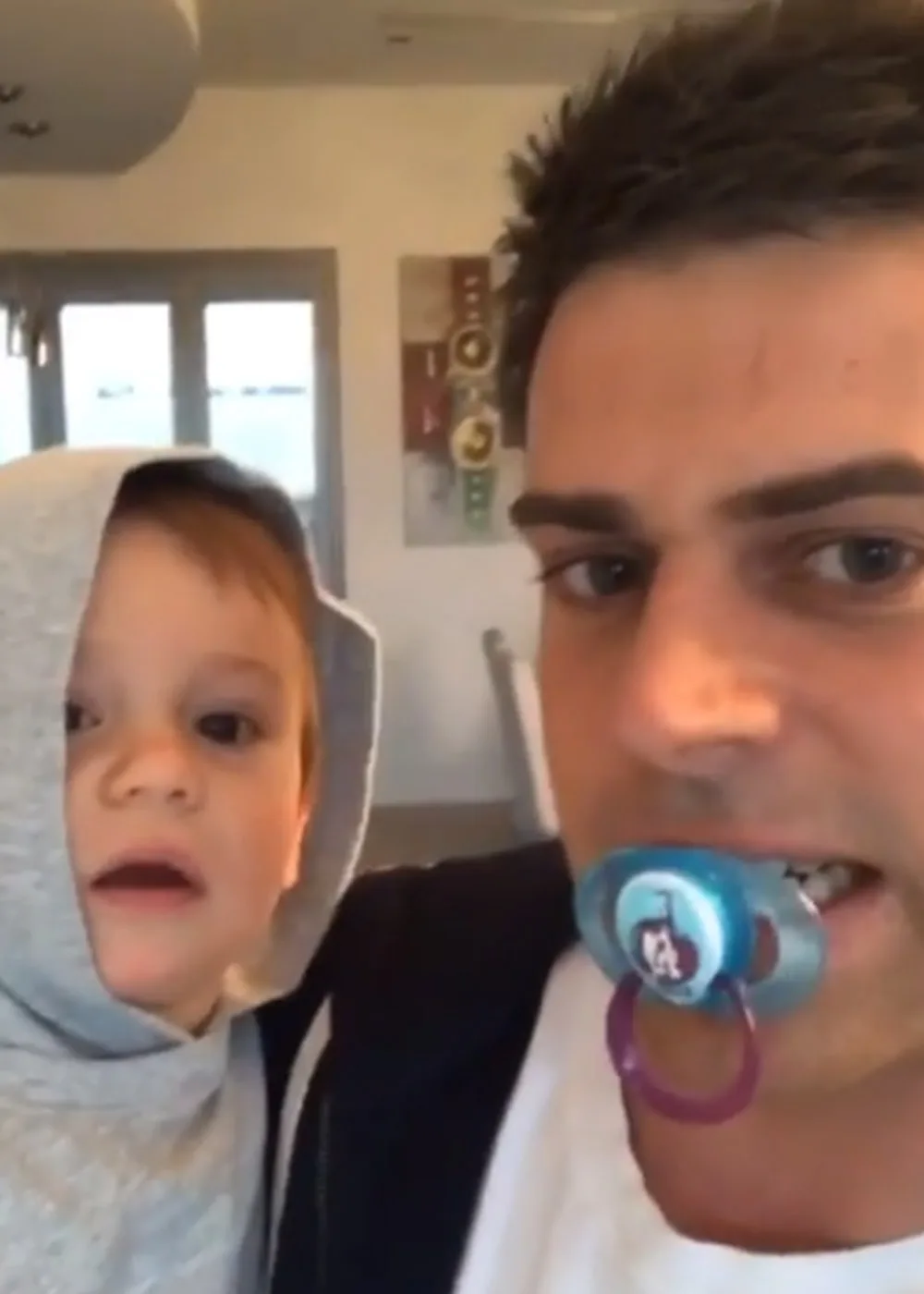 Michael Goonan and son Connor