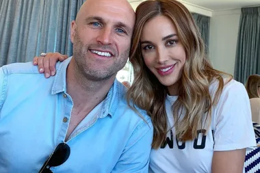 Rebecca and Chris Judd