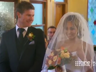 Married At First Sight’s Zoe and Alex meet at the altar