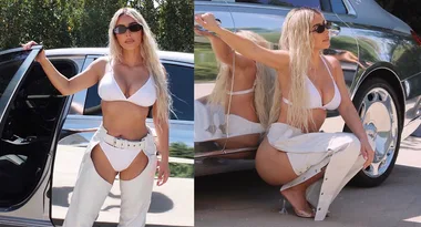 Kim Kardashian divides fans with her latest outfit