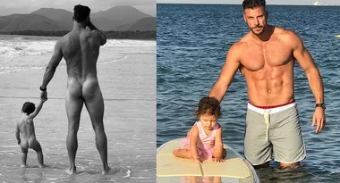 Sam Wood’s hottest near-naked photos in honour of his 40th birthday