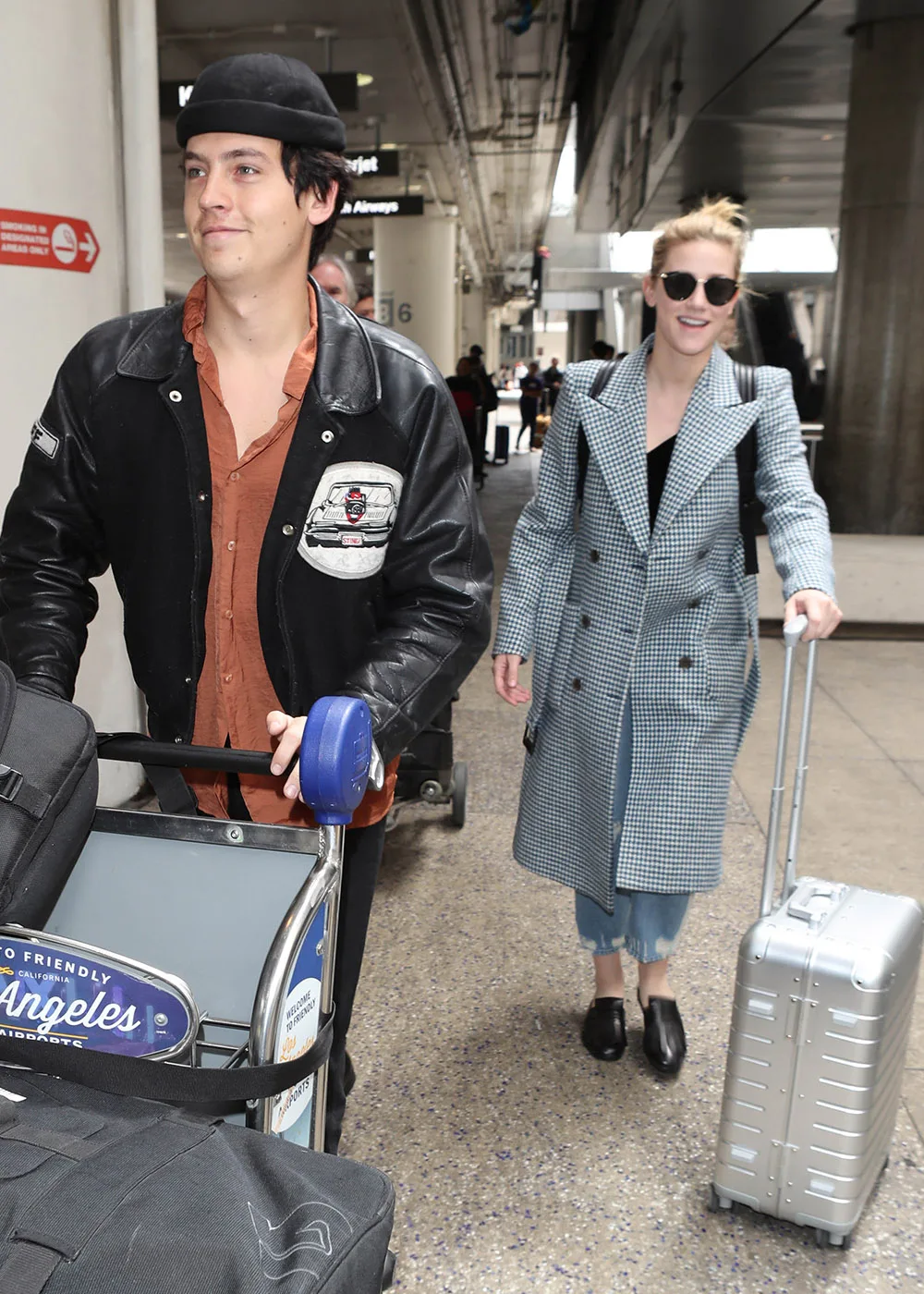Lili Reinhart and Cole Sprouse