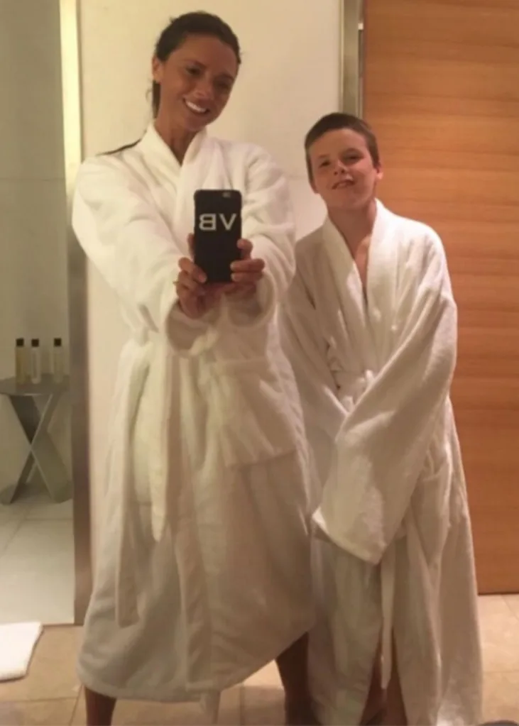 Victoria and Cruz Beckham